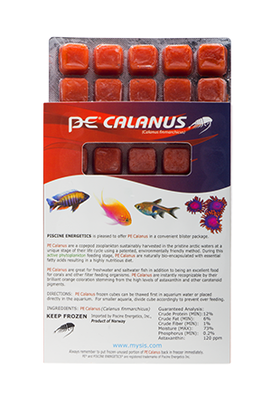 PE Calanus Blister Cubes 4oz - Full Case